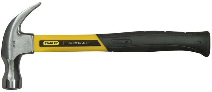 Stanley 1-51-623 Молоток столярний STANLEY "Yellow Fibreglass Curve Claw" : m 570 г, скловолоконна ручка 151623: Отличная цена - Купить в Польше на 2407.PL!