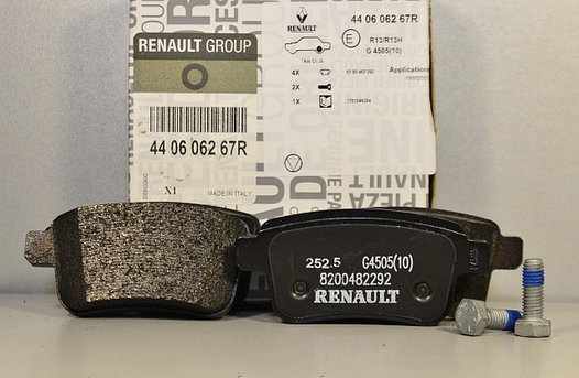 Renault 44 06 062 67R Brake Pad Set, disc brake 440606267R: Buy near me at 2407.PL in Poland at an Affordable price!