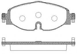 VAG 2K5 698 151 A Brake Pad Set, disc brake 2K5698151A: Buy near me in Poland at 2407.PL - Good price!