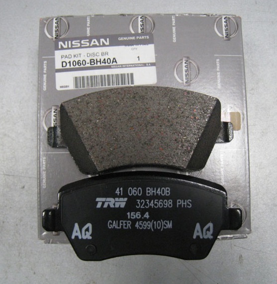 Nissan D1060-BH40A Brake Pad Set, disc brake D1060BH40A: Buy near me in Poland at 2407.PL - Good price!
