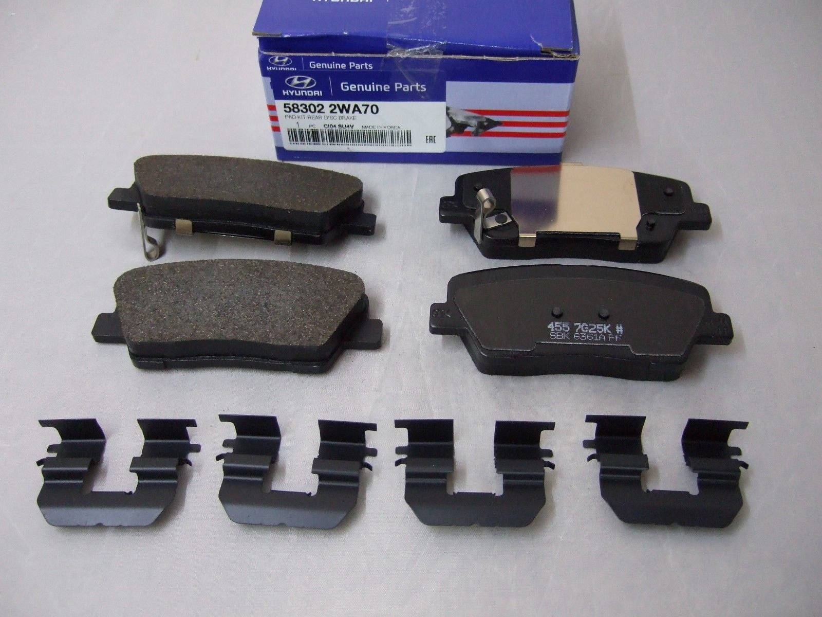 Hyundai/Kia 58302 2WA70 Brake Pad Set, disc brake 583022WA70: Buy near me in Poland at 2407.PL - Good price!