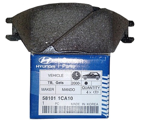 Hyundai/Kia 58101 1CA00 Brake Pad Set, disc brake 581011CA00: Buy near me in Poland at 2407.PL - Good price!