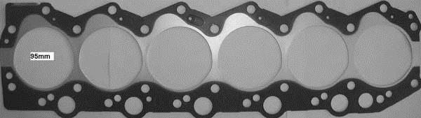 Toyota 11115-17040-01 Gasket, cylinder head 111151704001: Buy near me in Poland at 2407.PL - Good price!