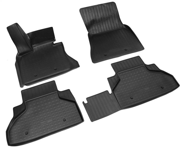 NorPlast NPA11-C07-760 Interior mats NorPlast rubber black for BMW X6 (2015-), 4 pc. NPA11C07760: Buy near me in Poland at 2407.PL - Good price!