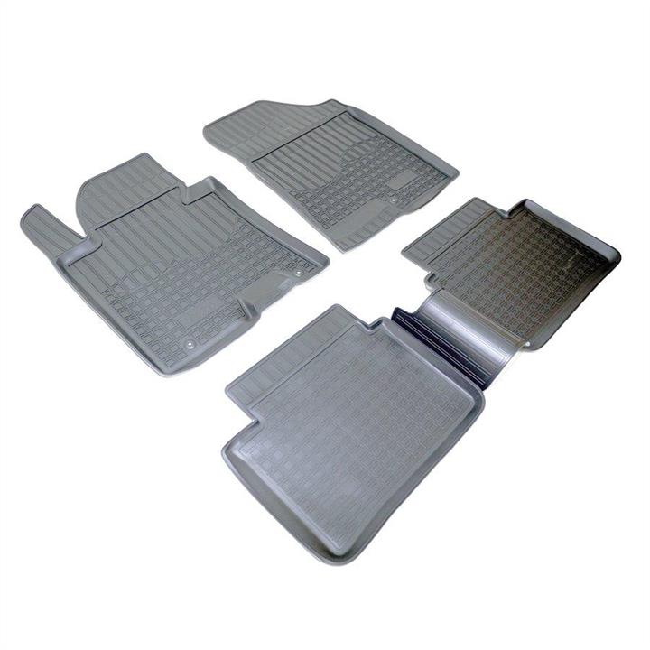 NorPlast NPA11-C31-210 Interior mats NorPlast rubber black for Hyundai I30 (2012-2016), 4 pc. NPA11C31210: Buy near me at 2407.PL in Poland at an Affordable price!