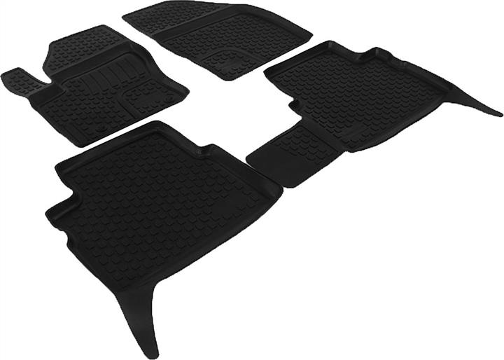 L.LOCKER 202110101 Interior mats L.LOCKER rubber black for Ford Kuga (2008-2012), 4 pc. 202110101: Buy near me at 2407.PL in Poland at an Affordable price!