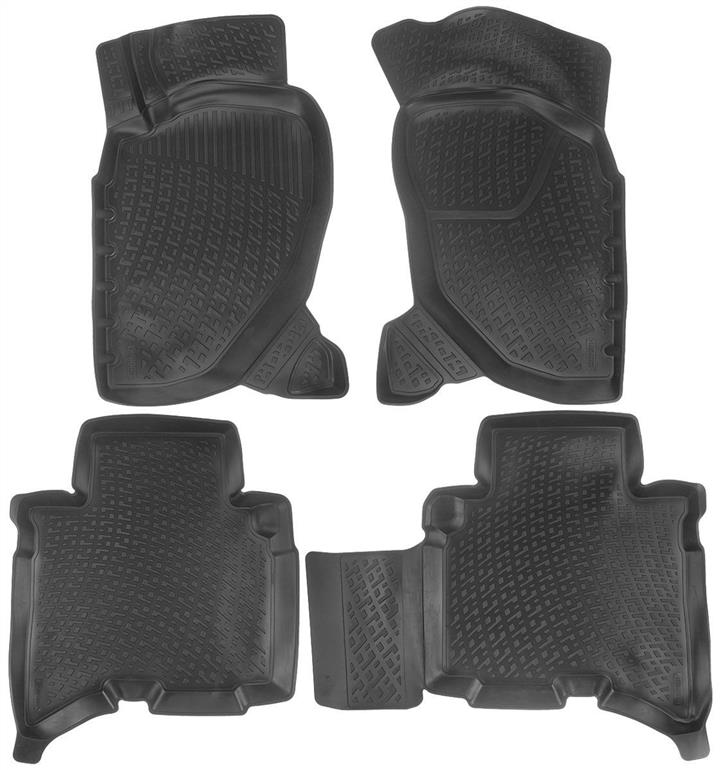 L.LOCKER 230010201 Interior mats L.LOCKER rubber black for Great wall Haval / hover (2006-2011), 4 pc. 230010201: Buy near me in Poland at 2407.PL - Good price!