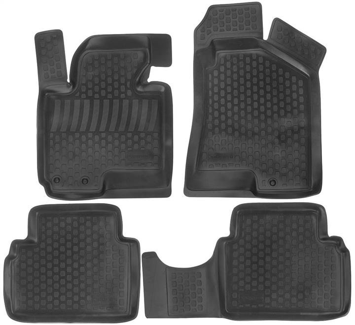 L.LOCKER 203020401 Interior mats L.LOCKER rubber black for KIA Sportage (2010-2015), 4 pc. 203020401: Buy near me in Poland at 2407.PL - Good price!