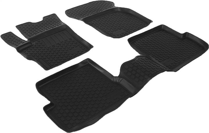 L.LOCKER 210020101 Interior mats L.LOCKER rubber black for Mazda 3 (2004-2008), 4 pc. 210020101: Buy near me at 2407.PL in Poland at an Affordable price!