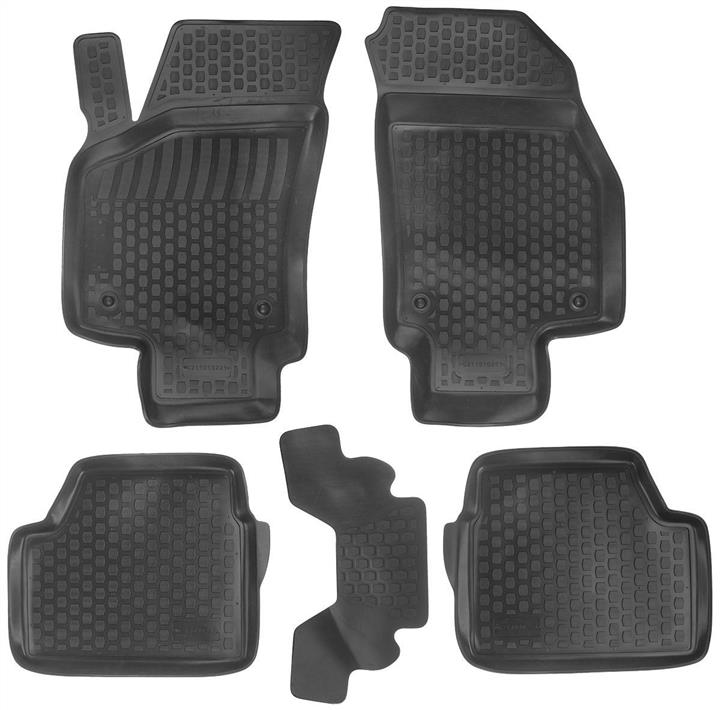 L.LOCKER 211010201 Interior mats L.LOCKER rubber black for Opel Astra h (2004-2010), 4 pc. 211010201: Buy near me at 2407.PL in Poland at an Affordable price!