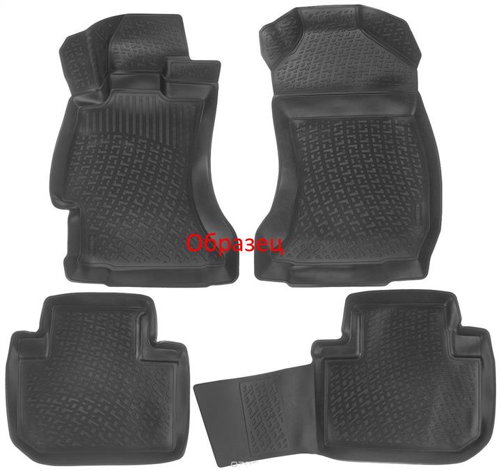 L.LOCKER 212022301 Interior mats L.LOCKER rubber black for Suzuki Vitara (2015-), 4 pc. 212022301: Buy near me in Poland at 2407.PL - Good price!