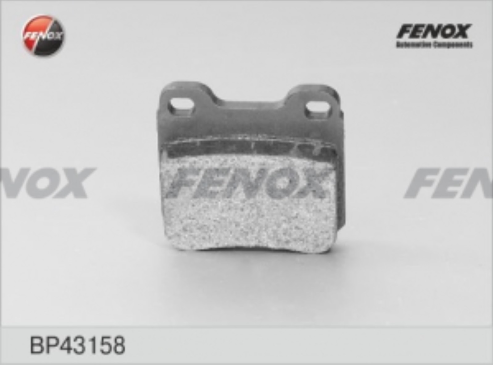 Fenox BP43158 Тормозные колодки дисковые, комплект BP43158: Отличная цена - Купить в Польше на 2407.PL!