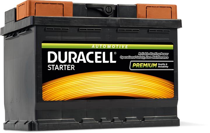 Duracell DS 62 Battery Duracell Starter 12V 62AH 510A(EN) R+ DS62: Buy near me in Poland at 2407.PL - Good price!