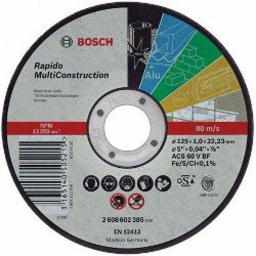 Bosch 2 608 602 383 Круг отрезной Bosch Rapido MultiConstruction ACS 46 V BF 125 2608602383: Купить в Польше - Отличная цена на 2407.PL!