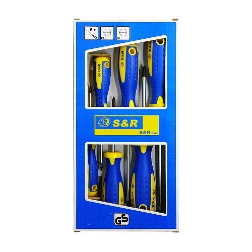 S&R 250681106 A set of 6 screwdrivers. 250681106: Buy near me in Poland at 2407.PL - Good price!