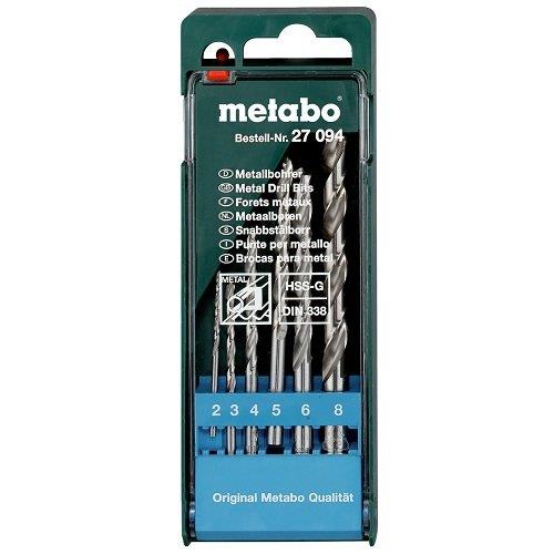 Metabo 627094000 Zestaw wiertła na metalu metabo hss-g 6 pr. 627094000: Dobra cena w Polsce na 2407.PL - Kup Teraz!