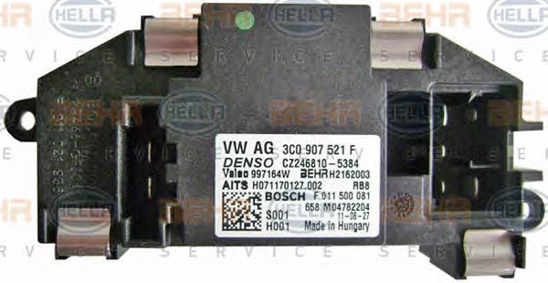 Behr-Hella 5HL 351 321-681 Heater control unit 5HL351321681: Buy near me in Poland at 2407.PL - Good price!