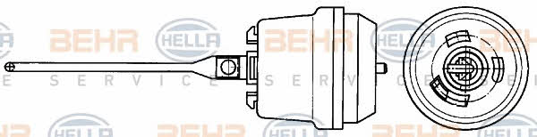 Behr-Hella 6NV 351 329-171 Привод заслонки отопителя салона 6NV351329171: Отличная цена - Купить в Польше на 2407.PL!