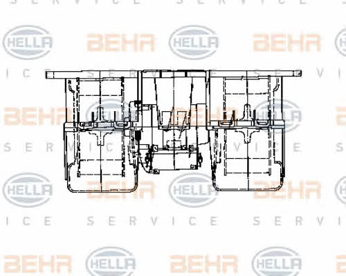 Behr-Hella 8EW 009 158-071 Wentylator ogrzewania salonu 8EW009158071: Dobra cena w Polsce na 2407.PL - Kup Teraz!