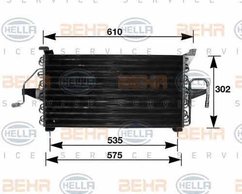 Behr-Hella 8FC 351 035-681 Cooler Module 8FC351035681: Buy near me in Poland at 2407.PL - Good price!