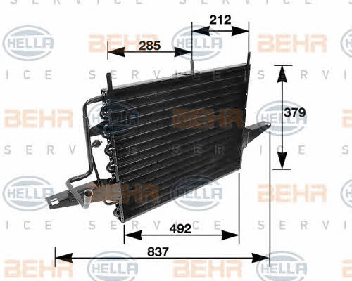 Behr-Hella 8FC 351 035-691 Cooler Module 8FC351035691: Buy near me in Poland at 2407.PL - Good price!