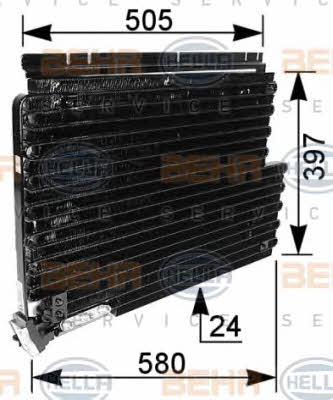 Behr-Hella 8FC 351 036-291 Cooler Module 8FC351036291: Buy near me in Poland at 2407.PL - Good price!