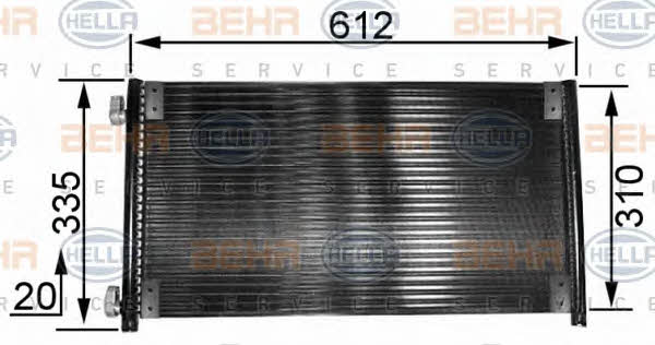 Behr-Hella 8FC 351 038-311 Cooler Module 8FC351038311: Buy near me in Poland at 2407.PL - Good price!