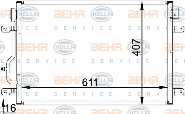 Behr-Hella 8FC 351 300-241 Cooler Module 8FC351300241: Buy near me in Poland at 2407.PL - Good price!