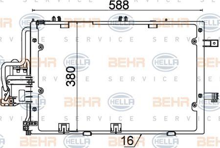 Behr-Hella 8FC 351 300-604 Cooler Module 8FC351300604: Buy near me in Poland at 2407.PL - Good price!