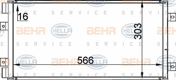 Behr-Hella 8FC 351 300-741 Moduł chłodzący 8FC351300741: Dobra cena w Polsce na 2407.PL - Kup Teraz!