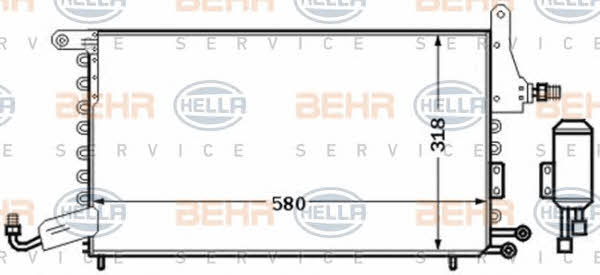Behr-Hella 8FC 351 301-541 Cooler Module 8FC351301541: Buy near me at 2407.PL in Poland at an Affordable price!