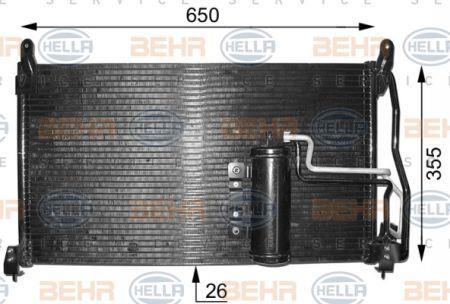 Behr-Hella 8FC 351 301-551 Радиатор кондиционера (Конденсатор) 8FC351301551: Отличная цена - Купить в Польше на 2407.PL!