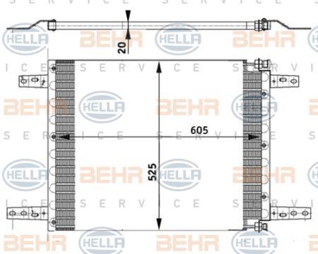 Behr-Hella 8FC 351 302-031 Cooler Module 8FC351302031: Buy near me in Poland at 2407.PL - Good price!