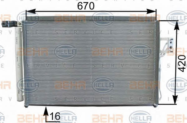Behr-Hella 8FC 351 303-191 Cooler Module 8FC351303191: Buy near me in Poland at 2407.PL - Good price!