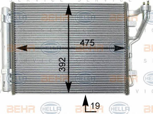 Behr-Hella 8FC 351 303-221 Cooler Module 8FC351303221: Buy near me in Poland at 2407.PL - Good price!
