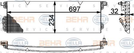 Behr-Hella 8FC 351 317-121 Cooler Module 8FC351317121: Buy near me in Poland at 2407.PL - Good price!