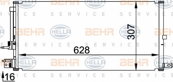 Behr-Hella 8FC 351 318-401 Cooler Module 8FC351318401: Buy near me in Poland at 2407.PL - Good price!