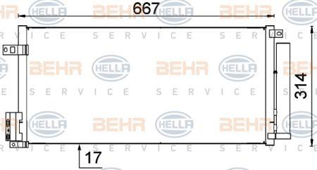Behr-Hella 8FC 351 319-161 Cooler Module 8FC351319161: Buy near me in Poland at 2407.PL - Good price!