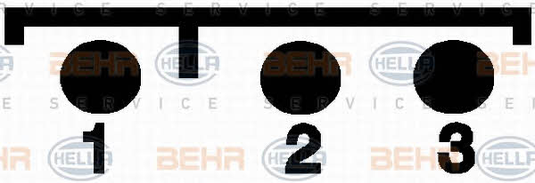 Behr-Hella 8FK 351 110-611 Compressor, air conditioning 8FK351110611: Buy near me in Poland at 2407.PL - Good price!