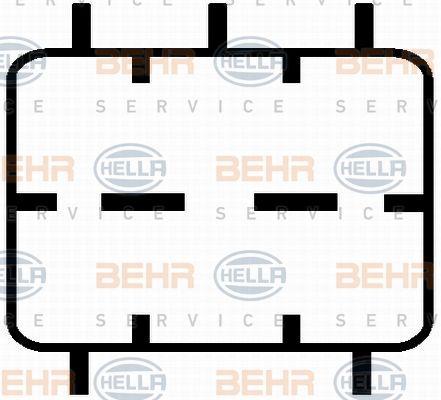 Kompressor klimaanlage Behr-Hella 8FK 351 114-511