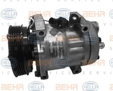 Behr-Hella 8FK 351 126-851 Compressor, air conditioning 8FK351126851: Buy near me in Poland at 2407.PL - Good price!