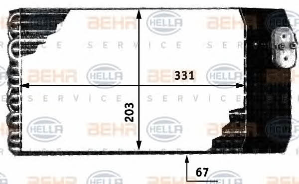 Behr-Hella 8FV 351 210-581 Auto part 8FV351210581: Buy near me at 2407.PL in Poland at an Affordable price!