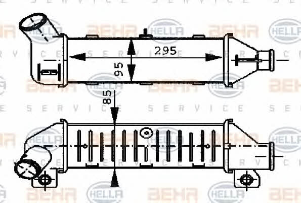 Behr-Hella 8ML 376 723-251 Інтеркулер 8ML376723251: Приваблива ціна - Купити у Польщі на 2407.PL!