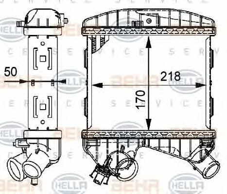 Behr-Hella 8ML 376 723-461 Chłodnica powietrza doładowującego (intercooler) 8ML376723461: Dobra cena w Polsce na 2407.PL - Kup Teraz!