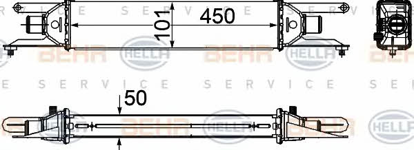 Behr-Hella 8ML 376 746-681 Chłodnica powietrza doładowującego (intercooler) 8ML376746681: Dobra cena w Polsce na 2407.PL - Kup Teraz!