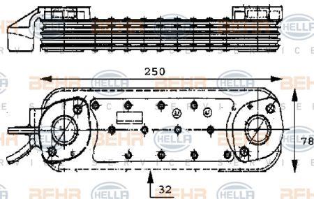 Behr-Hella 8MO 376 725-121 Радіатор масляний 8MO376725121: Приваблива ціна - Купити у Польщі на 2407.PL!