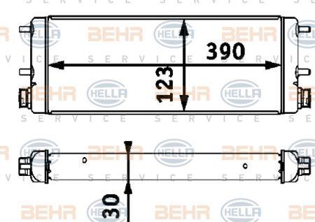 Behr-Hella 8MO 376 725-241 Chłodnica oleju 8MO376725241: Dobra cena w Polsce na 2407.PL - Kup Teraz!