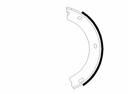 Hella-Pagid 8DB 355 002-211 Brake shoe set 8DB355002211: Buy near me in Poland at 2407.PL - Good price!