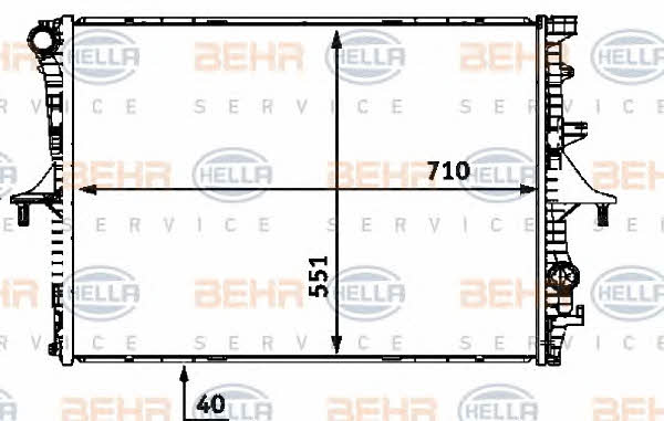 Купити Behr-Hella 8MK376719001 – суперціна на 2407.PL!
