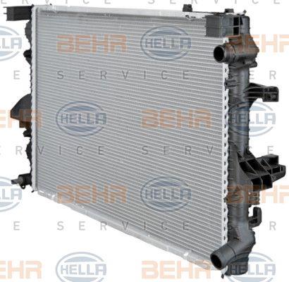 Behr-Hella 8MK 376 719-161 Радиатор охлаждения двигателя 8MK376719161: Отличная цена - Купить в Польше на 2407.PL!